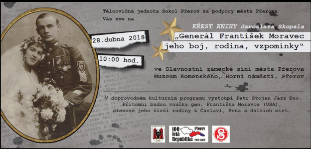 Pozvánka - gen. Moravec